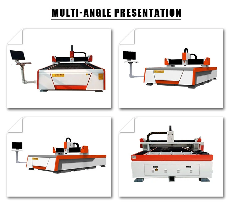 New Design Standard Configuration Powerful Fiber Laser Metal Cutting Machines CNC Router