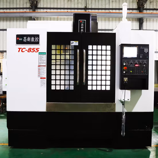 Centre d'usinage à faible coût 3 axes Vmc650/850/1060 Fraiseuse CNC verticale en métal avec prix