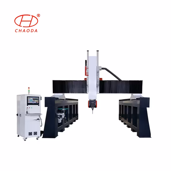  Approvisionnement d'usine !  Grande machine CNC 5 axes/routeur de fraisage CNC 5 axes pour la fabrication de moules à partir de Chaoda