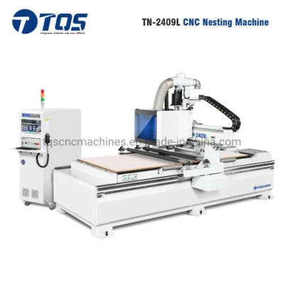 Machine d'emboîtement CNC avec changeur d'outils linéaire 12 fois, alternatives idéales au routeur CNC pour le travail du bois