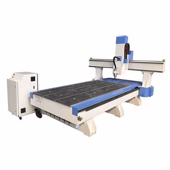 Routeur CNC 4 axes 5 axes avec accessoire rotatif pour routeur CNC en bois de cylindre plat et machine de sculpture sur bois de cylindre Zk-1325